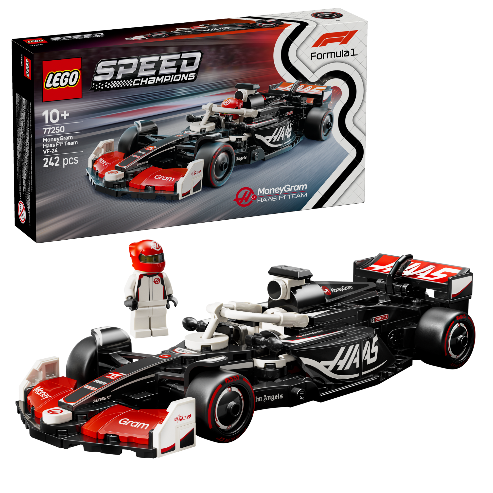 MoneyGram Haas F1® Team LEGO® VF-24 Race Car
