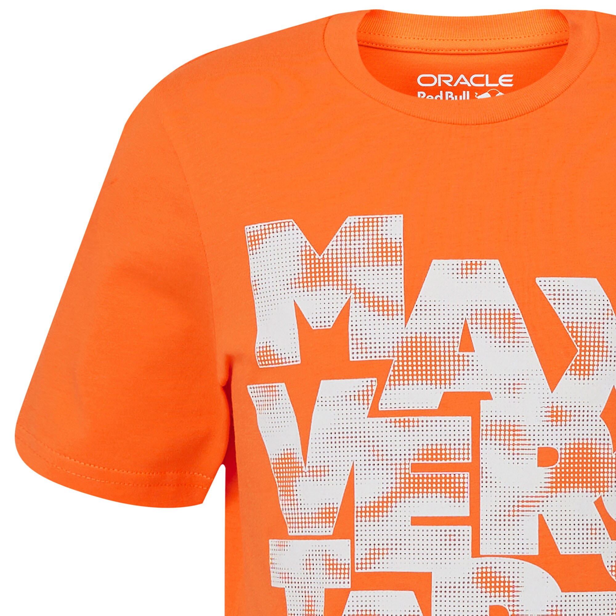 Red Bull Racing Max Verstappen Expression Driver T-Shirt - Orange - Kids