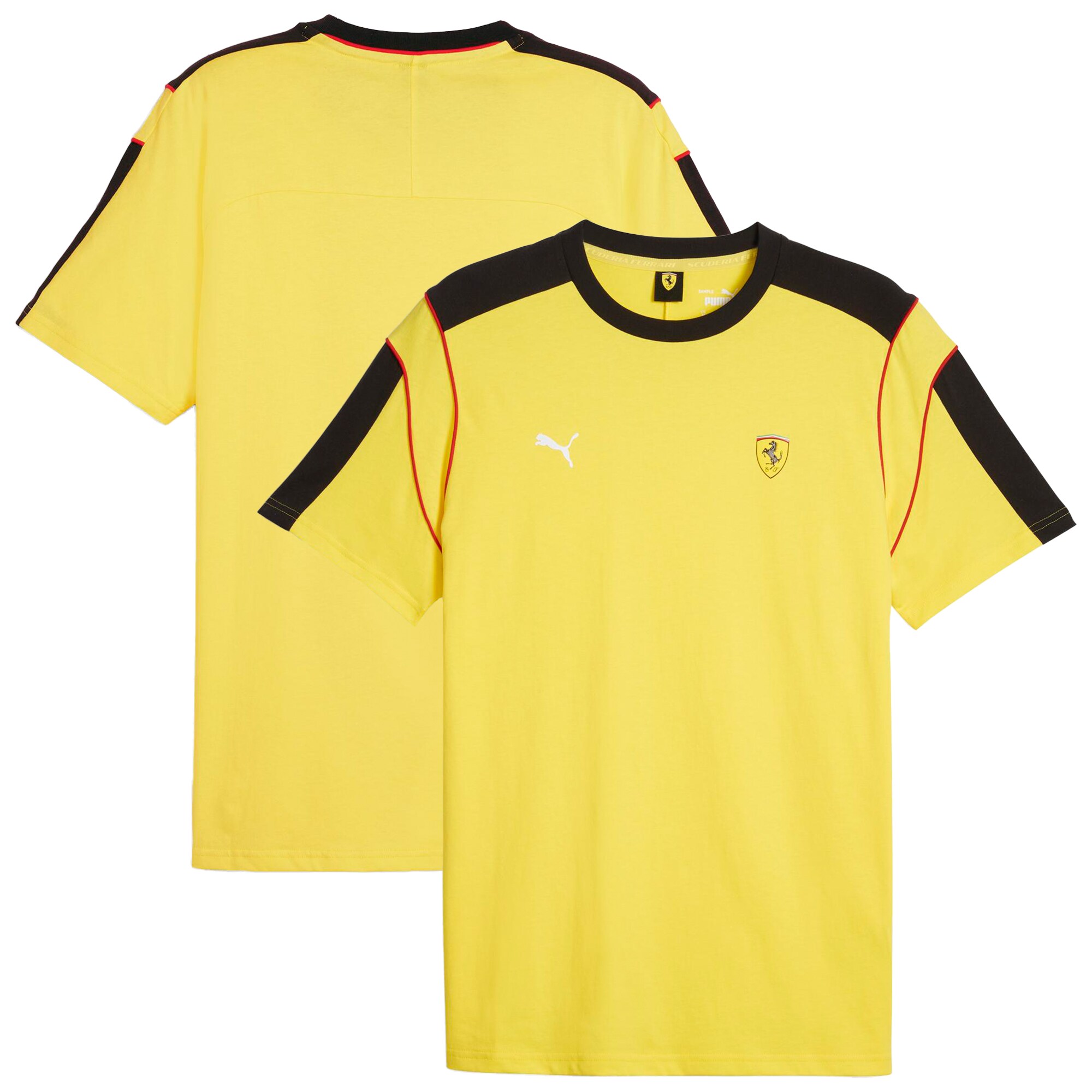 Scuderia Ferrari Race MT7 T-Shirt by Puma - Yellow