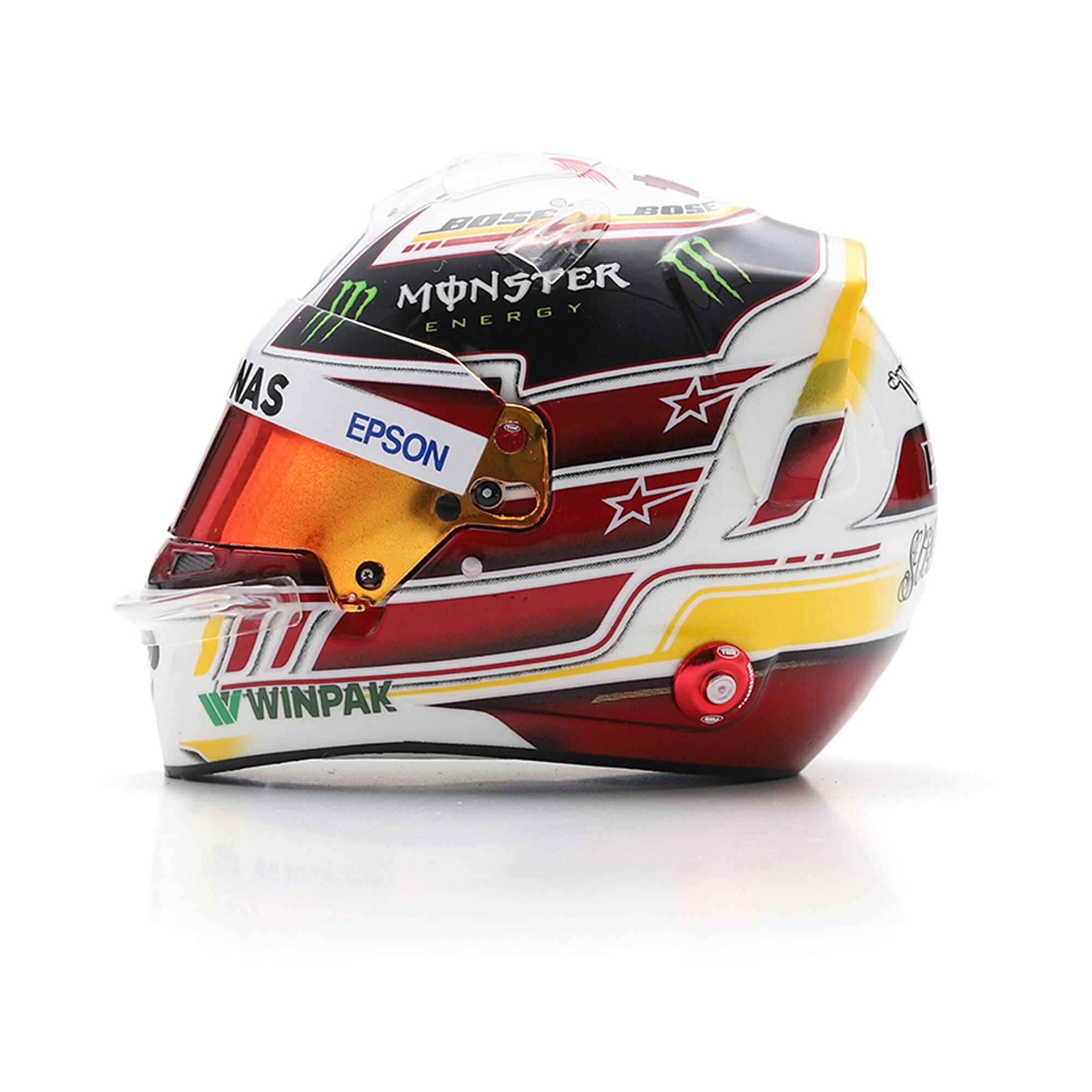 Mercedes AMG Petronas Lewis Hamilton - Mexican GP 2018 World Championship Winner Spark Helmet