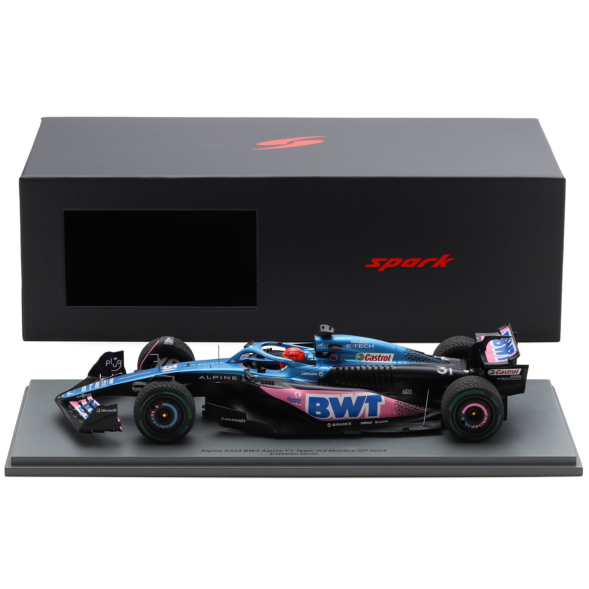 BWT Alpine F1 Team A523 No.31 - Esteban Ocon 1:18 Model