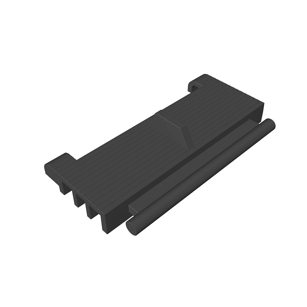 Ogniwo gąsienicy duże 2x4. czarny