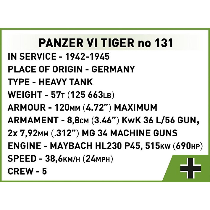 Panzer VI Tiger I no 131