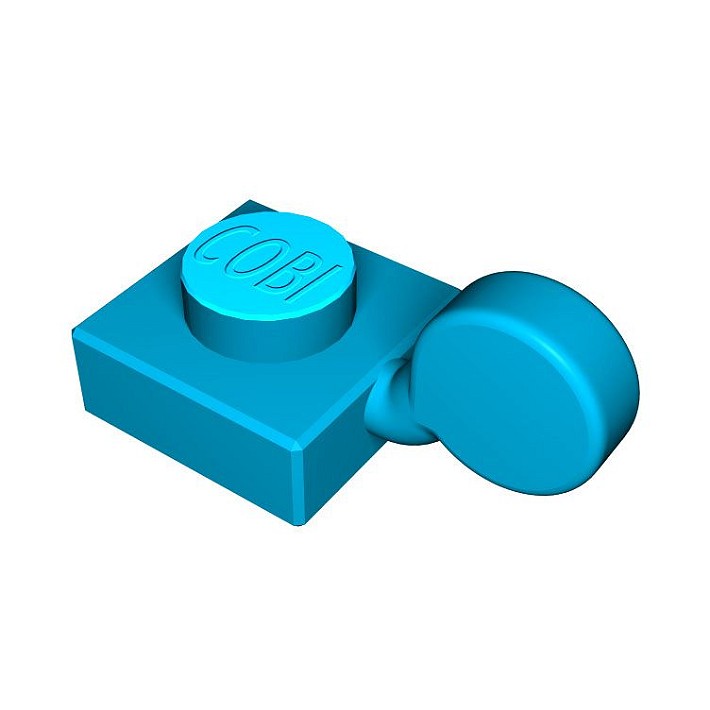 1x1 1/3 lusterko oągłe