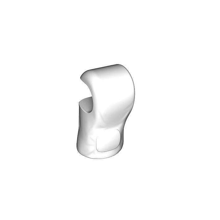 Noga figurki wojskowej. lewa - prawa