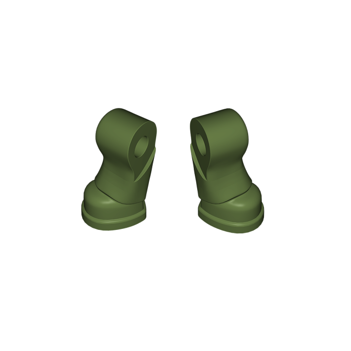 Nogi - prawa + lewa. buty