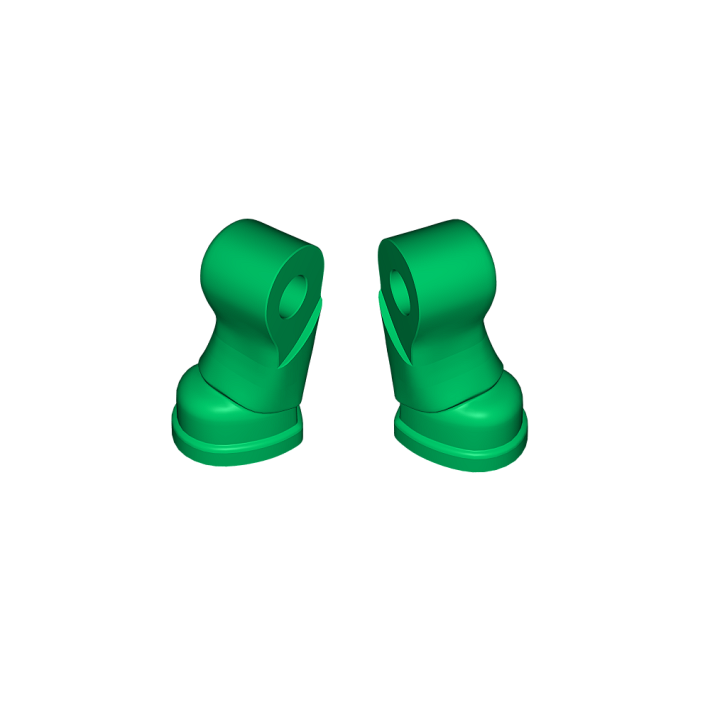 Nogi - prawa + lewa. buty