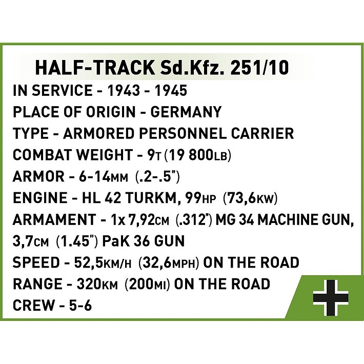 Half-Track SdKfz. 251/10