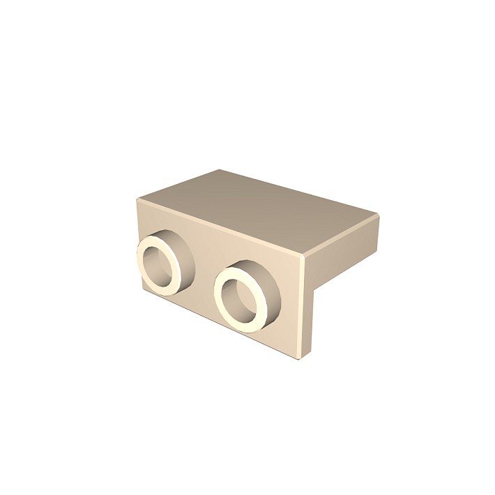 1x2 1/3 kątowy płaski