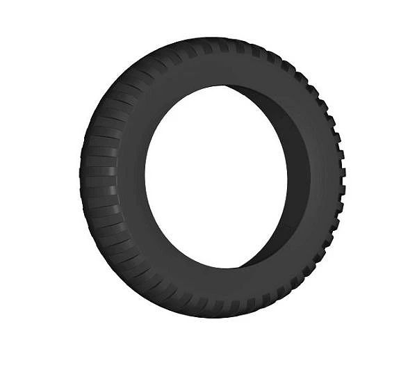 Opona militarna Track. czarny