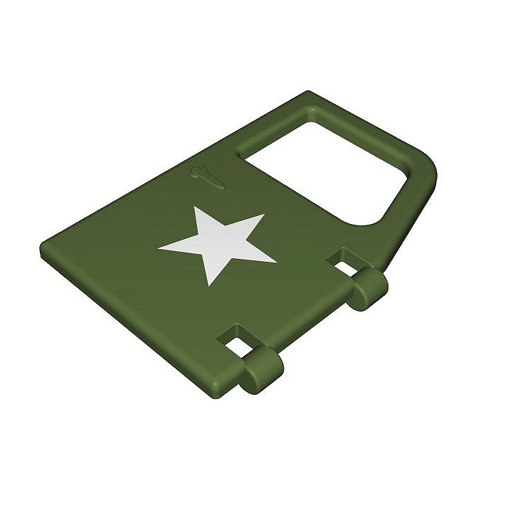 Drzwi Blitz 1:35. z nadrukiem i bez