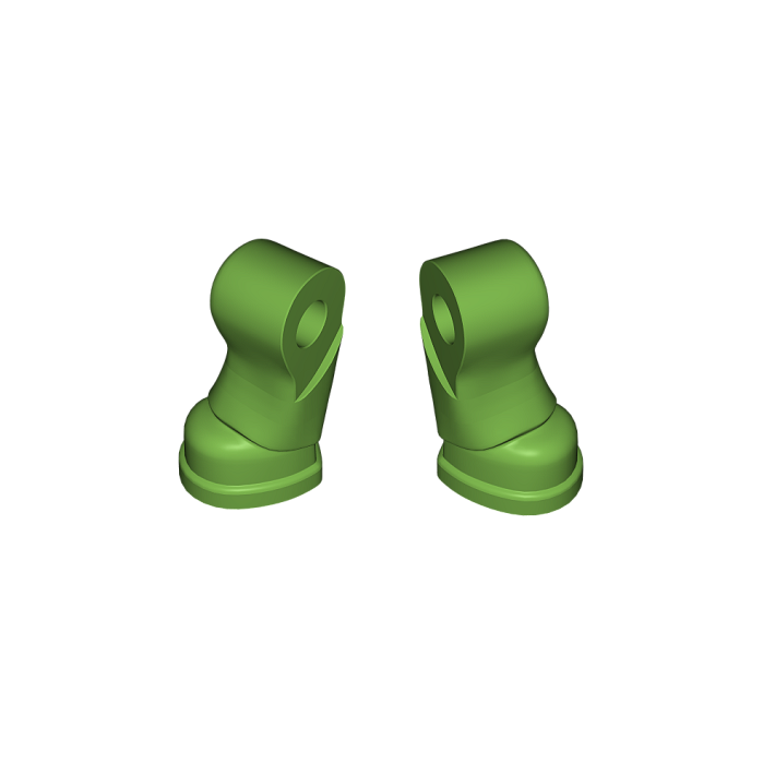 Nogi - prawa + lewa. buty