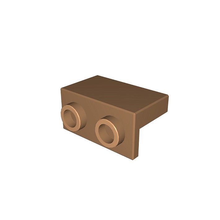 1x2 1/3 kątowy płaski