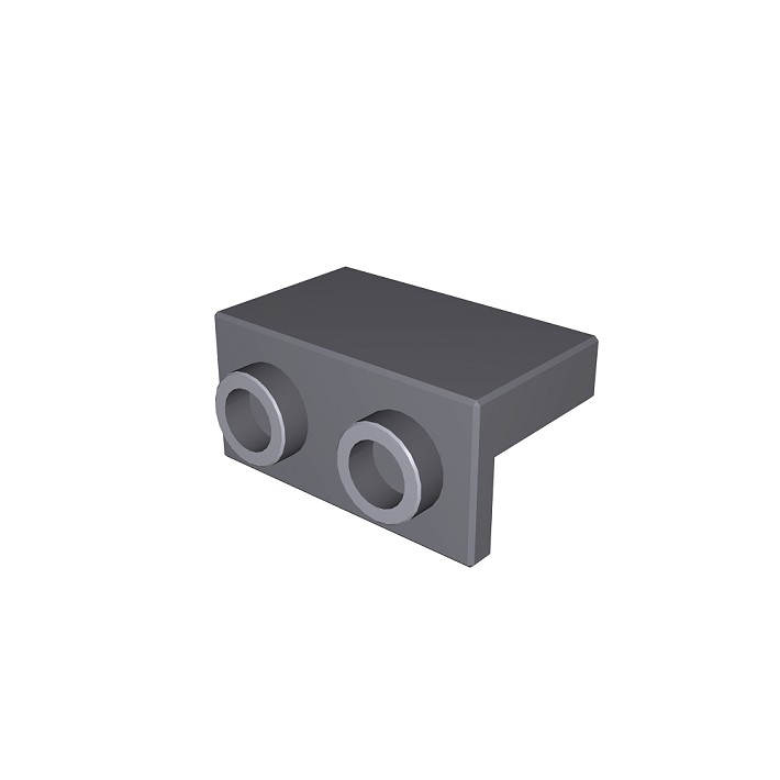 1x2 1/3 kątowy płaski