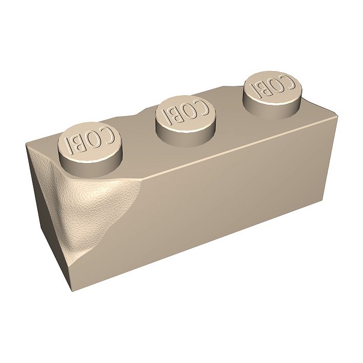 1x3 klocek wyszczerbiony