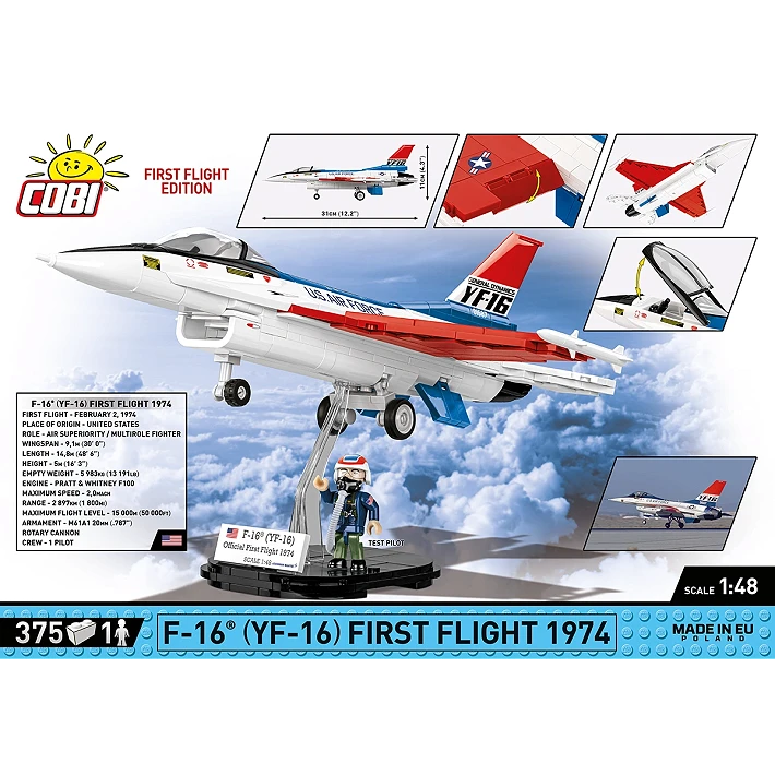 F-16 (YF-16) First Flight 1974