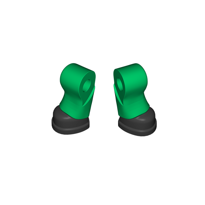 Nogi - prawa + lewa / buty