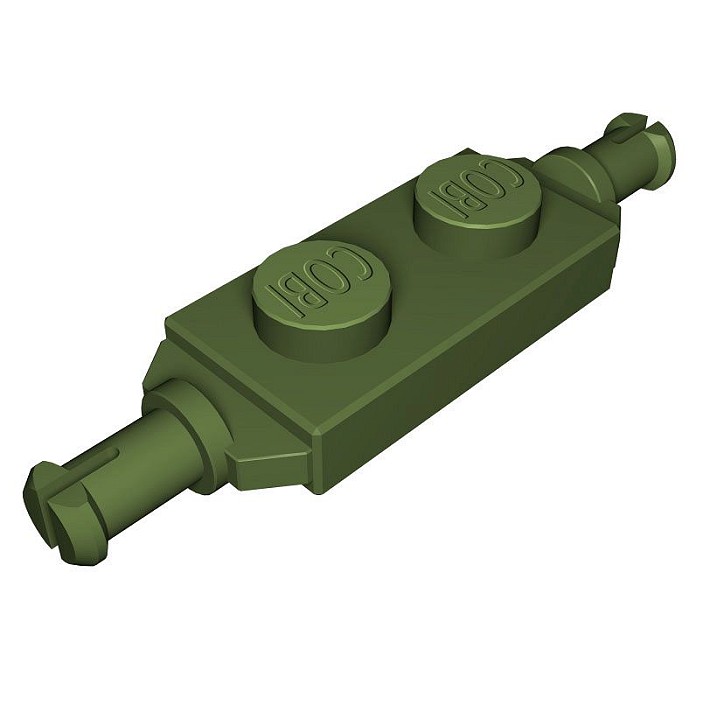 1x2 1/3 z ośką dwustronną