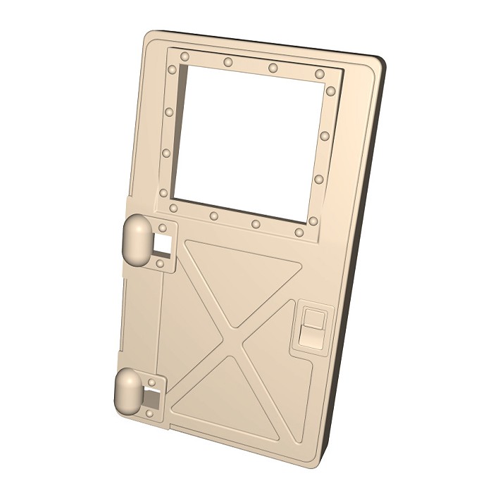 Drzwi Humvee 1:35. lewe i prawe