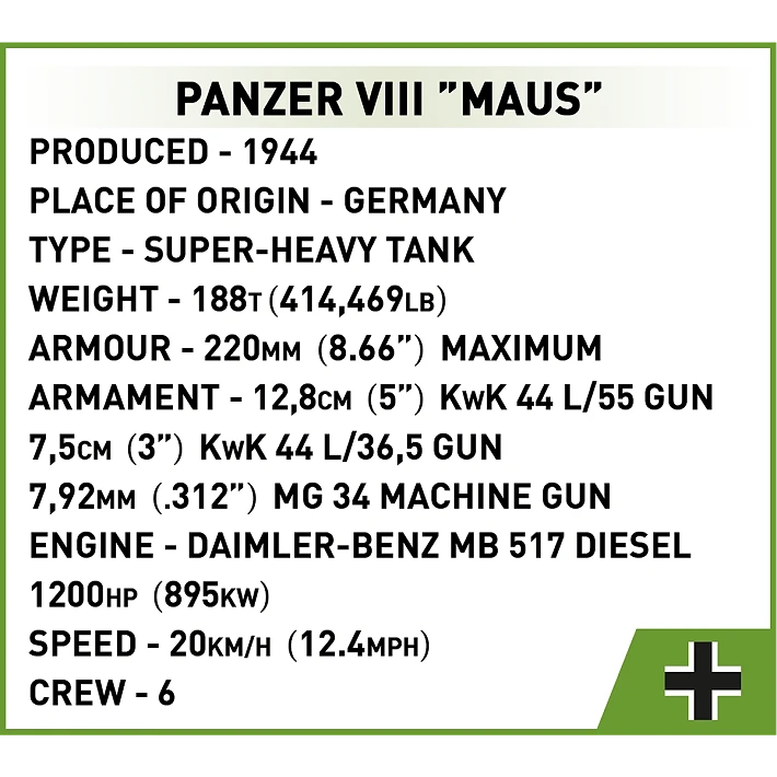 Panzerkampfwagen VIII Maus - Edycja Limitowana