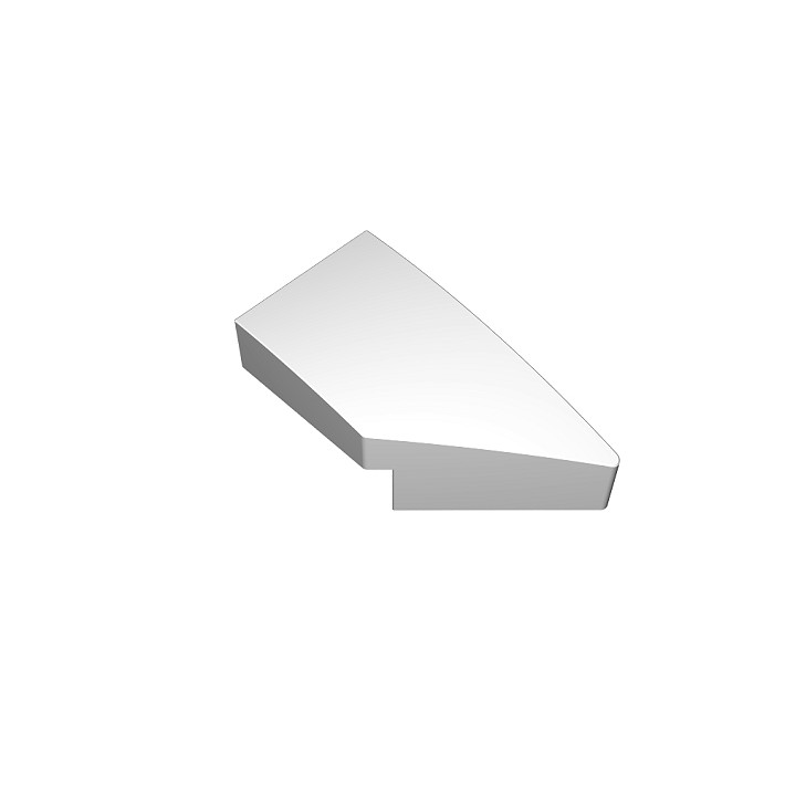 1X2 2/3 półoągły ścięty prawy b/wyc.