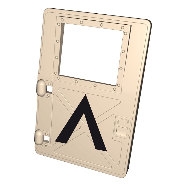 Drzwi Humvee 1:27. lewe i prawe