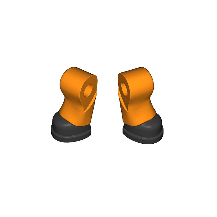 Nogi - prawa + lewa / buty