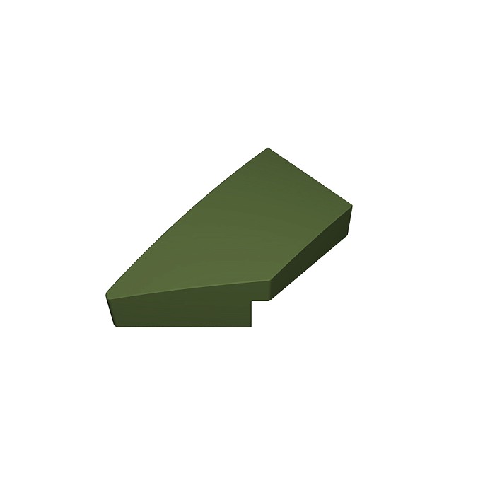 1X2 2/3 półoągły ścięty lewy b/wyc.