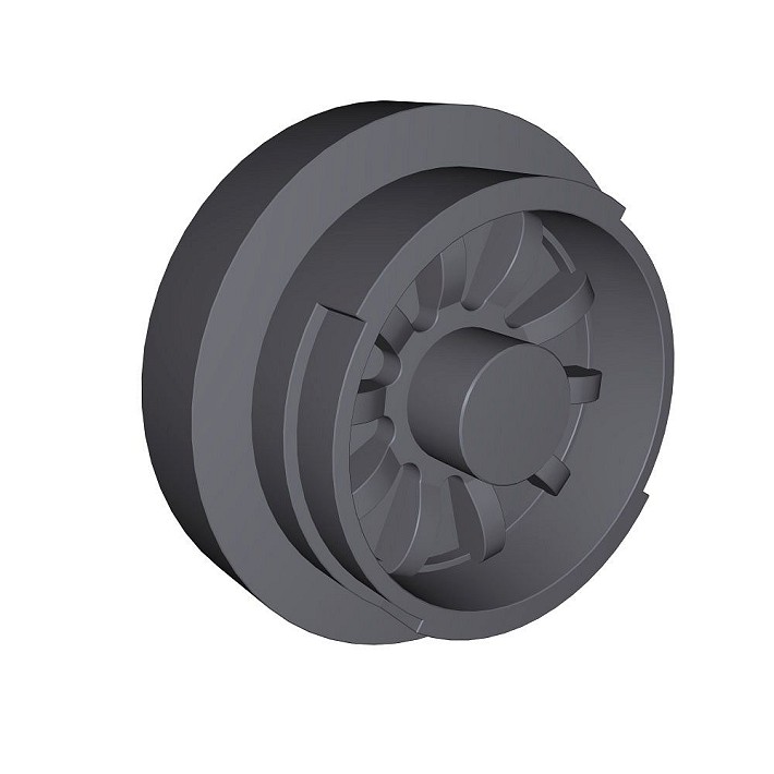 Koło gąsienicy. piasta