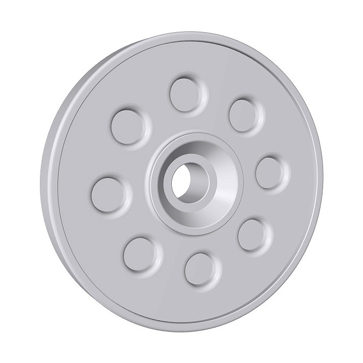 Felga gąsienicowa z otworami