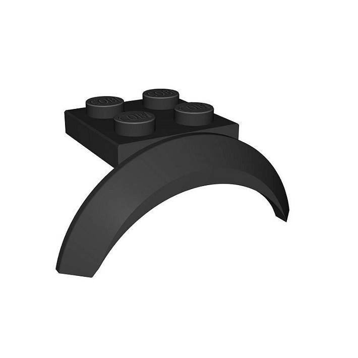 2x2 1/3 błotnik półoągły wąski