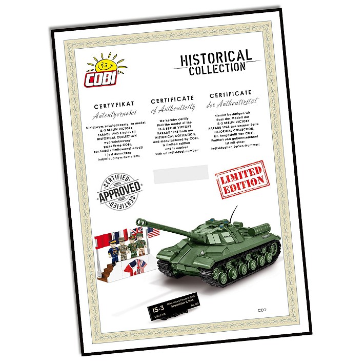 IS-3 Berlin Victory Parade 1945 - Edycja Limitowana