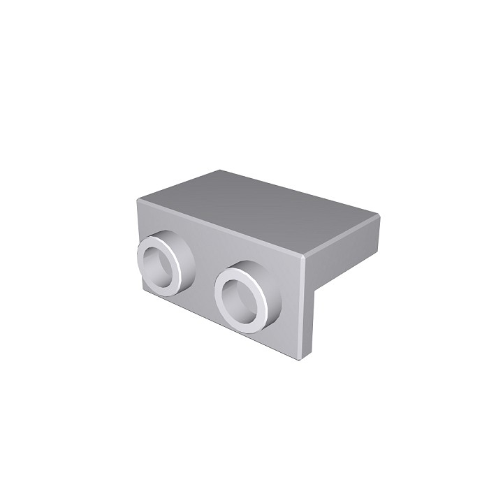 1x2 1/3 kątowy płaski