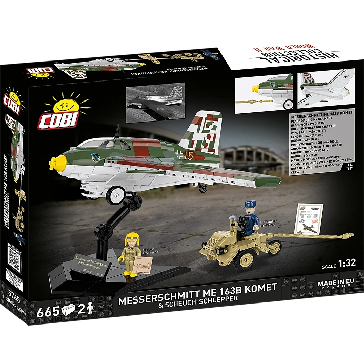 Messerschmitt Me 163B Komet & Scheuch-Schlepper - Edycja Limitowana