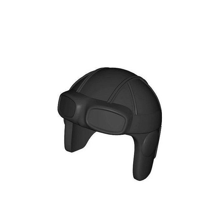 Hełmofon lotniczy z goglami