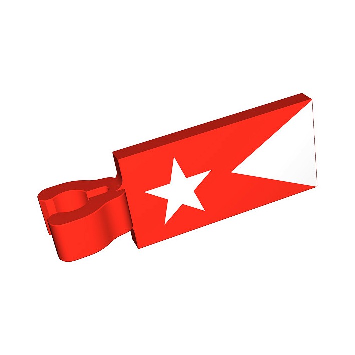 1x2 bandera z nadrukiem