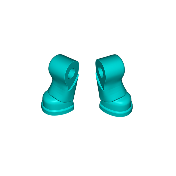 Nogi - prawa + lewa. buty