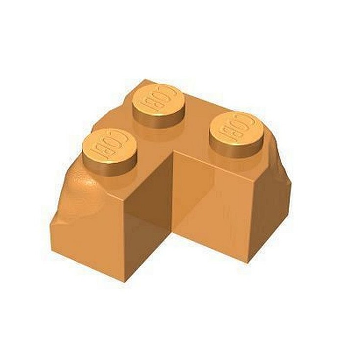 2x2 klocek naroże wyszczerbione