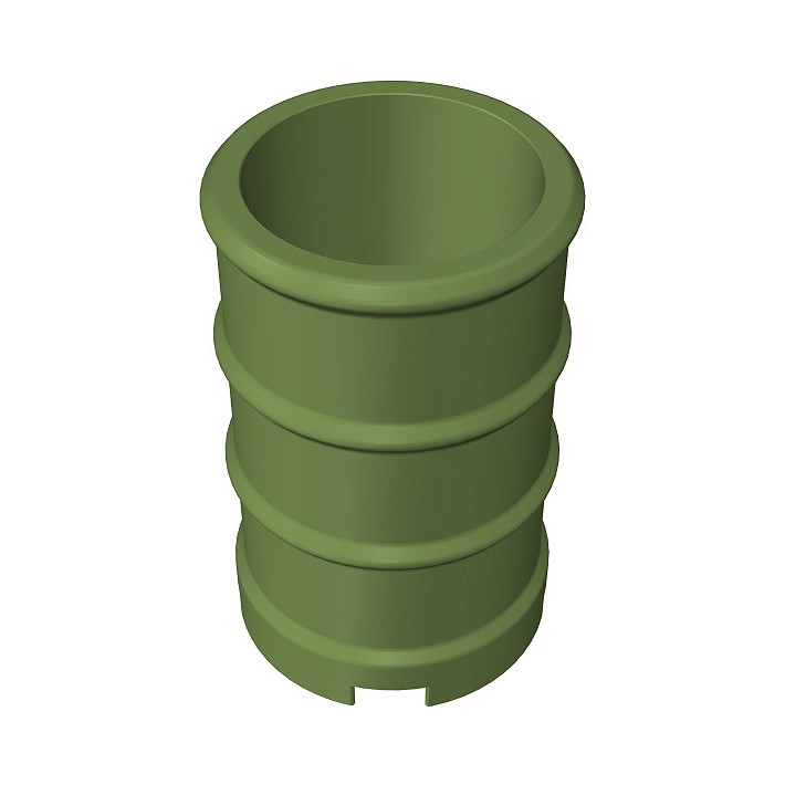 Beczka metalowa. mała