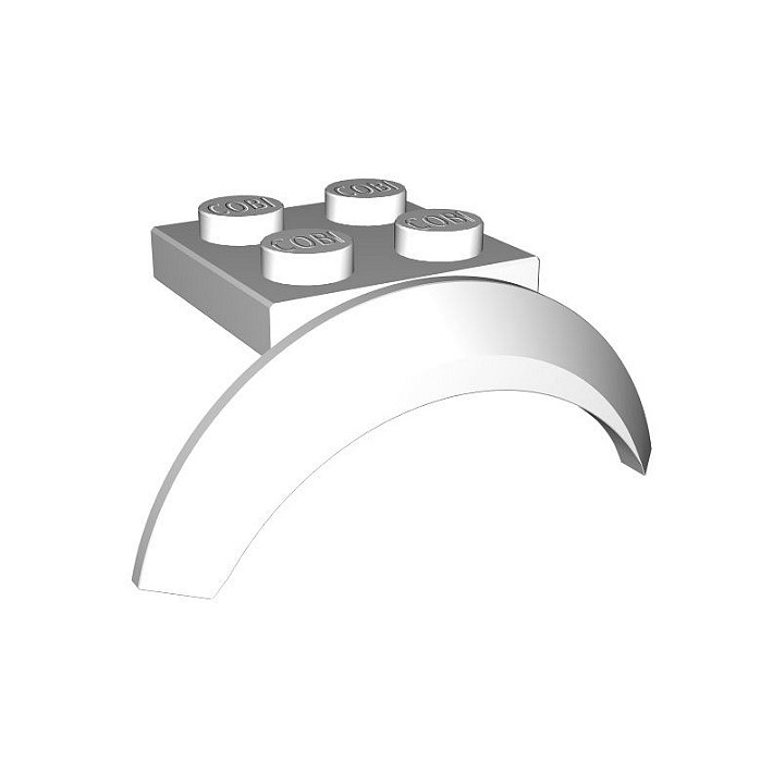 2x2 1/3 błotnik półoągły wąski