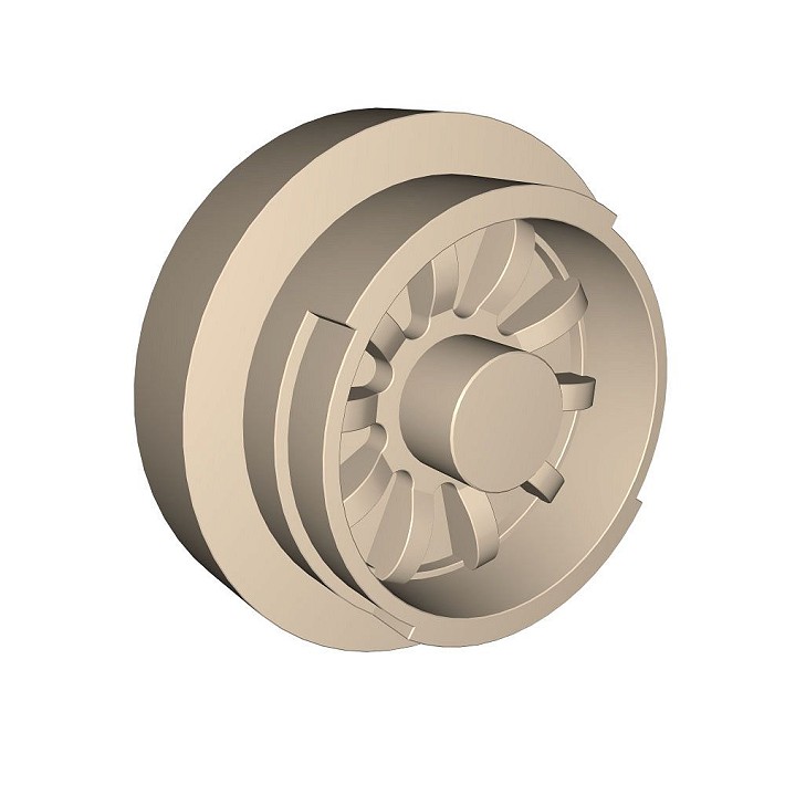 Koło gąsienicy. piasta