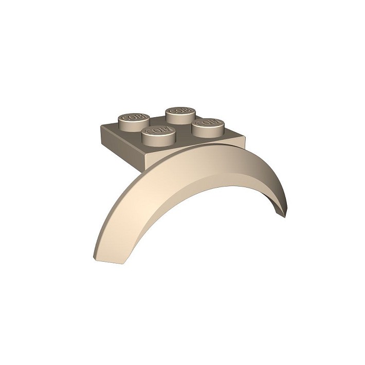 2x2 1/3 błotnik półoągły wąski