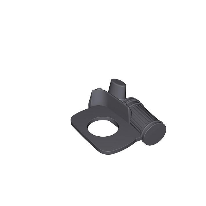 Pas Wermachtu z pojemnikiem gazowym