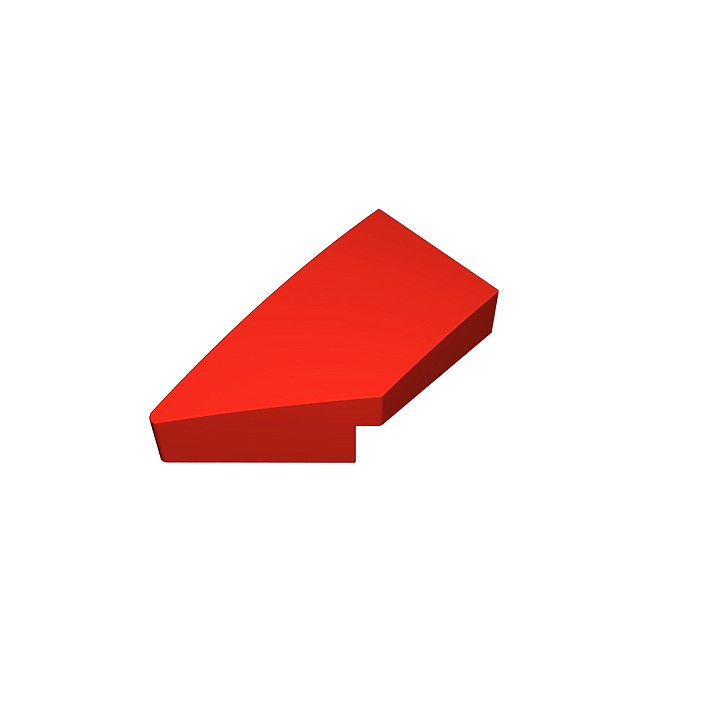 1X2 2/3 półoągły ścięty lewy b/wyc.