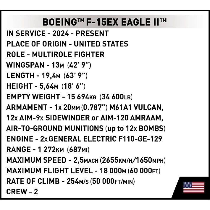 Boeing F-15EX Eagle II