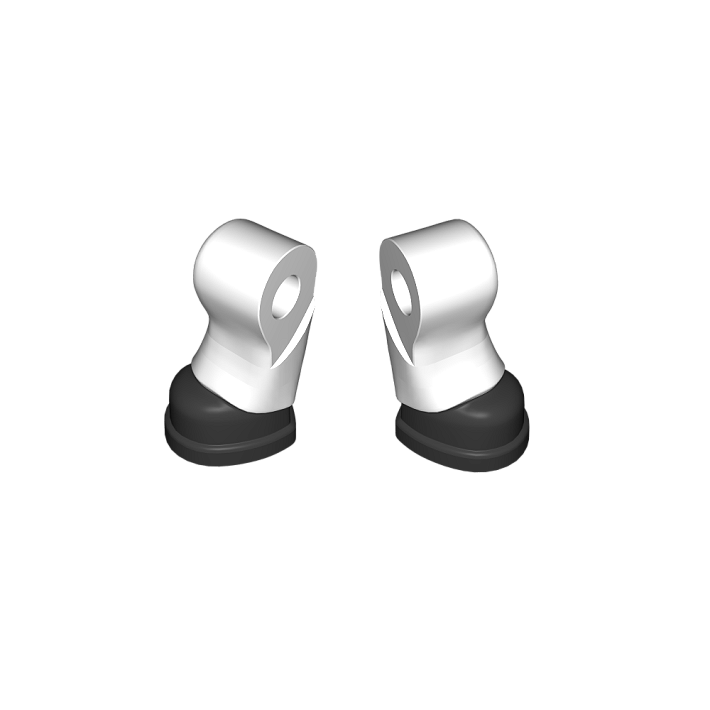 Nogi - prawa + lewa / buty