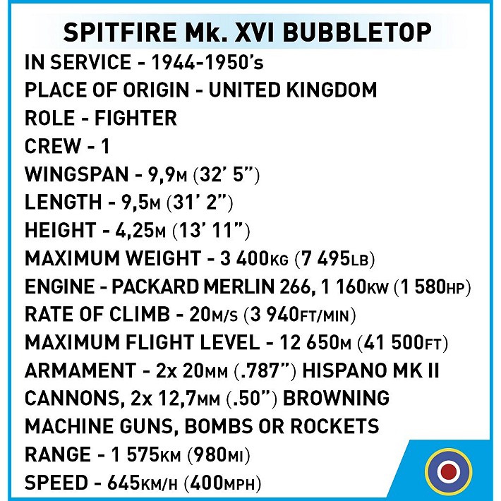 Spitfire Mk. XVI Bubbletop