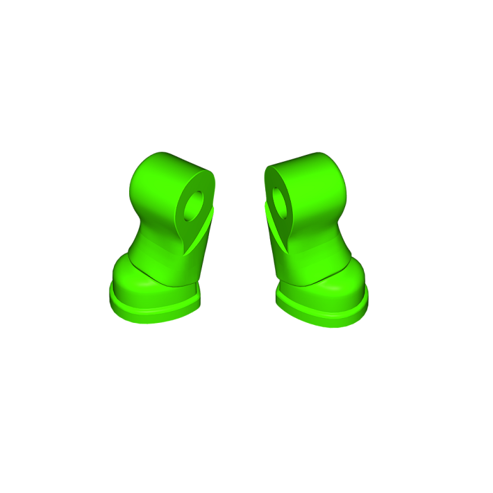 Nogi - prawa + lewa. buty