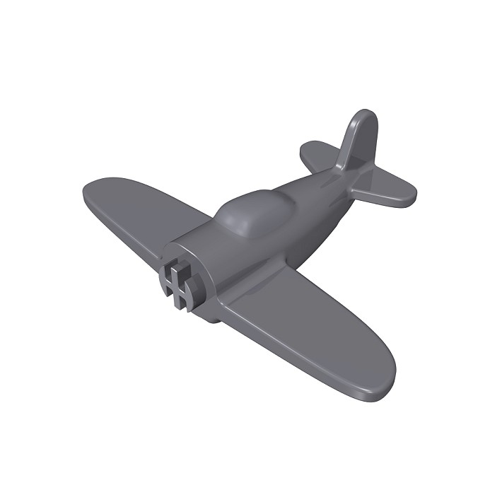 Kadłub samolotu bez nadruku. 1:300