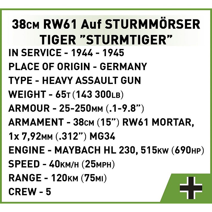38 cm Sturmmörser Sturmtiger
